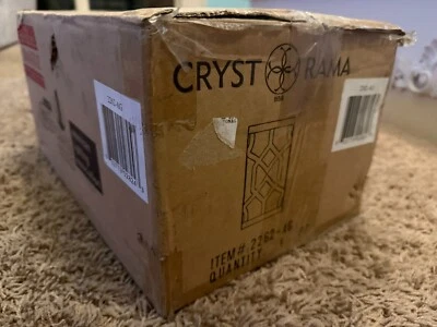 CAJA ABIERTA Aplique de Pared Crystorama 2262-AG Jennings 12" con Acabado Latón Foto 1 de 3