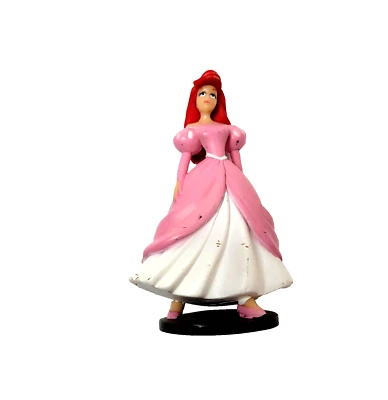 De Colección Disney Princesa Arial Rosa Vestido Estatuilla Muñeca Juguete Pastel Topper Belleza 3.5" Foto 1 de 3