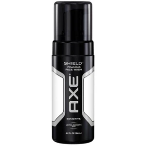AXE Shield Foaming Face Wash, for Sensitive Ultra Smooth Skin 4.2oz - Picture 1 of 3