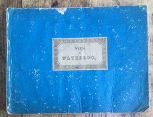 WATERLO ANSICHTEN seltenes Album mit 16 Lithos (um 1830) - Bild 1 von 8