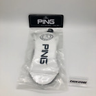 Housse de tête Ping Golf Fairway HC-U2301 blanc hybride cuir PU souple neuve JP