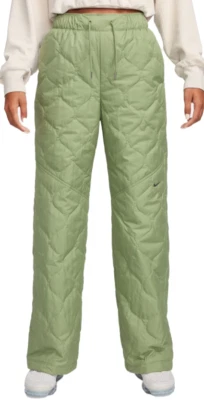 Брюки женские Nike FB8722-386 Sportswear Essential высокая талия стеганые с открытым подолом S - Изображение 1 из 4