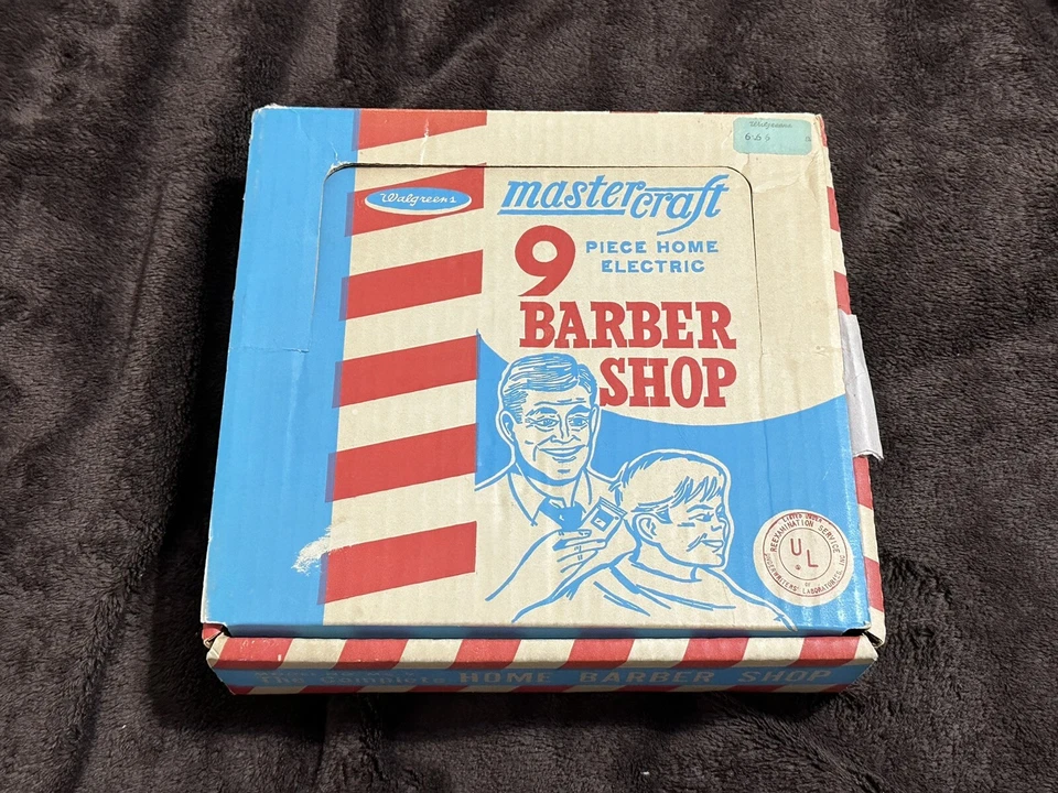 Mastercraft 1968 9 piezas hogar barbería eléctrica nuevo de stock sellado impecable Foto 1 de 4