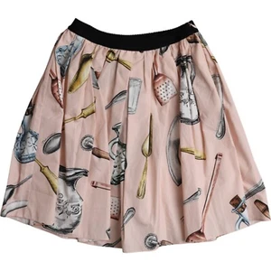 DOLCE & GABBANA Kids Skirt Pink Printed A-line Knee Length s. Tag 6 years 230usd - Picture 1 of 5