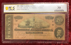PCGS BANKNOTE VERY FINE 30 ~ $20 1864 CSA ~T-67, PF-1, CR-504 TWO FLOURISHES