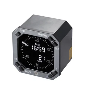 Boeing 737 Flight Simulator Aviation Instrument Alarm Clock Bluetooth Speaker - Picture 1 of 9