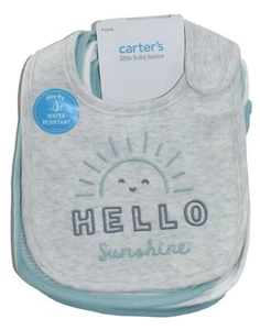 Carter's 4-Pack Gender Neutral Bibs - Picture 1 of 1