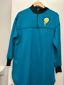 Vintage 1990's Looney Tunes Tweety Long Sleeve Sleepshirt Green Sz S preowned - Picture 1 of 6