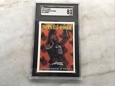 🔥Shaquille O’Neal 1993 Topps Gold All-Rookie Team  #152 Magic SGC 8 HOF 🔥🔥