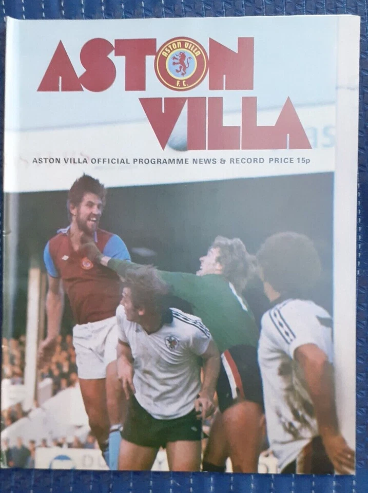 ASTON VILLA v DERBY COUNTY   DIVISION ONE   29th DECEMBER 1976  INCLUDES POST - Image 1 of 1