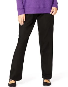 Just My Size Women`s ComfortSoft EcoSmart Fleece Open-Hem Sweatpants, Avg Length - Picture 1 of 7