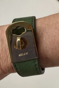 Vintage Jaeger Leather Bracelet - Picture 1 of 8