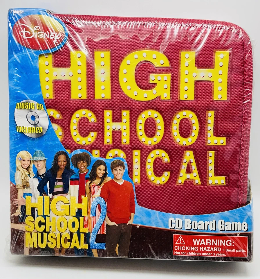 High School Musical 2 Disney CD Juego de Mesa Nuevo Foto 1 de 4