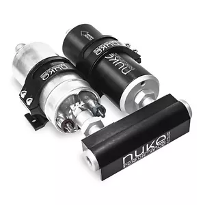 Nuke Performance Billet Collector for 1x Bosch 044 and 1x Nuke Fuel Filter Slim - Bild 1 von 2