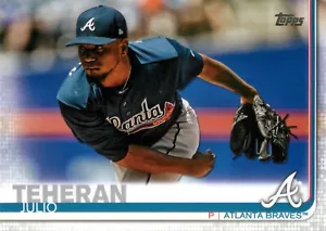 Julio Teheran 2019 Topps Series 1 Baseball MLB Base Card #118 Atlanta Braves - Picture 1 of 2