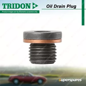 Tridon Oil Drain Plug for Volkswagen Amarok S1B S6B S7B S7A 2HA 2HB 2.0L 3.0L - Picture 1 of 2