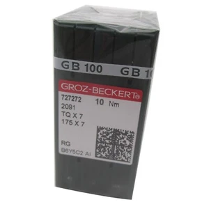 Agujas para máquina de coser con botones industriales Groz-Beckert TQX7,175X7 PARA JUKI SINGER - Imagen 1 de 3