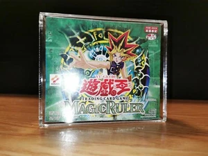 Yugioh Magic Ruler MRL 1st Edition AE Booster Box w/ Acrylic Case - Picture 1 of 7