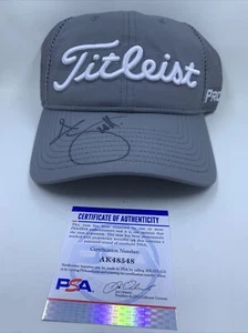 Adam Scott Signed Grey Titleist Golf Hat PSA/DNA PGA - Picture 1 of 2