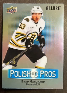 2023-24 Upper Deck Allure #PP-25 Brad Marchand Boston Bruins Pulido Pros - Imagen 1 de 2