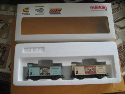 Marklin H0 94014 Kelbra'er Bock-Bier K.Bay.Sts.B Wagen Set in original box NIB - Image 1 of 4