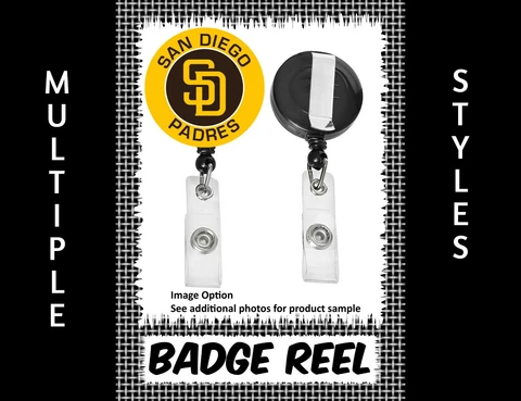 San Diego Padres - Badge Reel - Choose From 12 Designs Cover