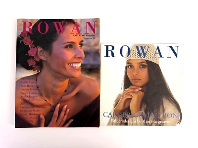 Rowan Knitting Patterns Books 2-Set: Magazine No 33 -2003 Calmer Collection-2002 - Image 1 of 2