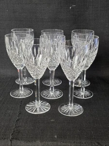 8er Set Waterford Kristall Castlemaine Wasserkelche 7 7/8" - Bild 1 von 9