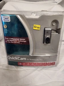 Logitech QuickCam for Notebooks Pro USB-2.0 WebCam w/Microphone 1.3MP Brand New - Picture 1 of 5
