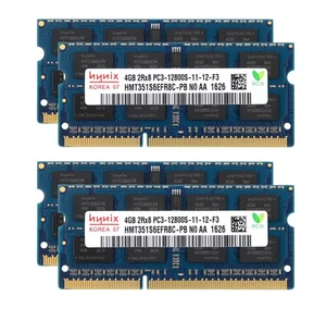 2pcs For Hynix 4GB 2RX8 DDR3 1600MHz PC3-12800S 204PIN SODIMM Laptop Memory RAM - Picture 1 of 8