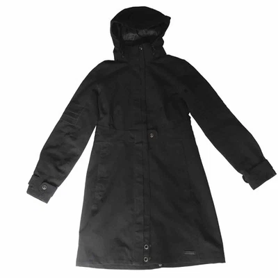 Merrell Jacket Womens Small Black Opti-Shell Hooded Water Resistant Vented Parka - Image 1 of 4