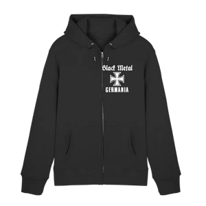Black Metal Germania - Cremallera con capucha | Mystic Circle, Kanonenfieber, Nargaroth - Imagen 1 de 9
