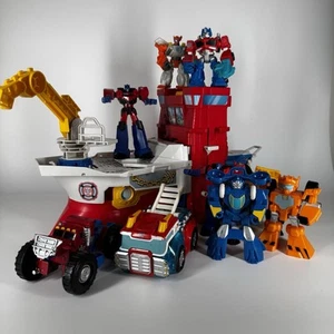 Transformers Rescue Bots High Tide Rescue Rig + Bots Figuren Spielset Konvolut - Bild 1 von 20