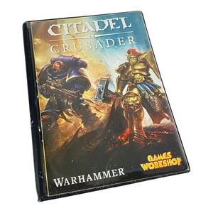 Warhammer 40k Citadel Crusader Folio Card Binder 4-Pocket Album Pre-owned - Picture 1 of 3