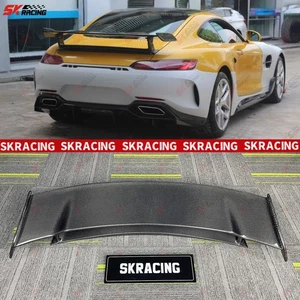 Carbon Fiber Rear Spoiler Wing For Mercedes Benz ​AMG GT GTC GTR GTS 2016-2021 - Picture 1 of 24