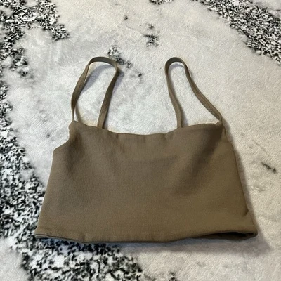 Intimately Free People Tighten Up Reversible Bra Womens Size XS S Brown Stretch - Image 1 of 4