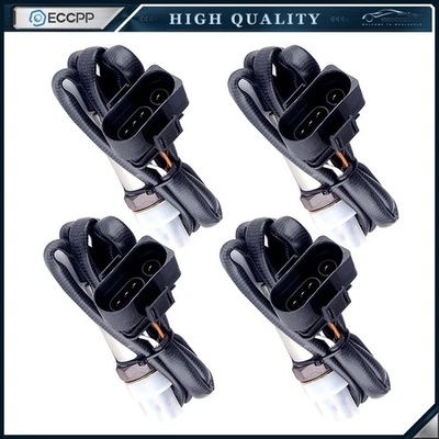 4 peças sensor de oxigênio upstream e downstream O2 para 97-99 Audi A8 Quattro 3.7L 4.2L - Imagem 1 de 4