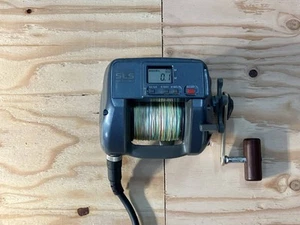 Shimano SLS 3000ev Dendou Maru Exc 5+ Electric Reel Cable Tested from Japan - Picture 1 of 7