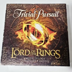 TRIVIAL PURSUIT LORD OF THE RINGS Board Game 2003 Collector’s Complete - Picture 1 of 21