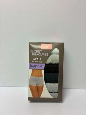 Secret Treasures Mujer Sin Costuras BOYSHORT 6 PARES Neutrales GRANDE 7 Foto 1 de 2