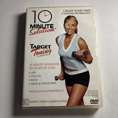 10 Minute Solution Target Toning For Beginners (DVD) Workout All Regions - Image 1 of 3