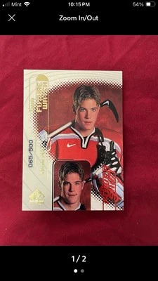 1998-99 SP Authentic - Future Watch Taylor Pyatt #65 Power Shift /500 (RC) - Image 1 of 2
