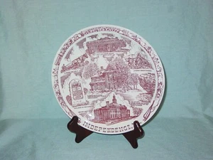 Vintage Vernon Kilns Tyler's Independence Missouri Collector Plate - Picture 1 of 2
