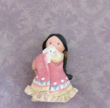 Enesco 1994 Friends of the Feather "She Who Cares A Lot" Figurine  #115630.