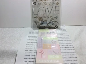HALLMARK WEDDING LOVE GALLERIA STICKERS New in Sealed Packages LOT OF 2 Packs - Picture 1 of 3