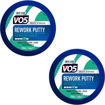 VO5 Extreme Style Rework Putty 2 x 150ml - Image 1 of 4