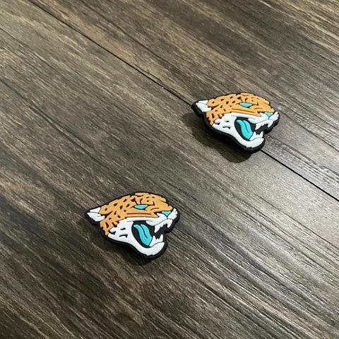 HACKSONVILLE JAGUARS SET OF TWO SHOE CHARMS FOR CROCS Cover