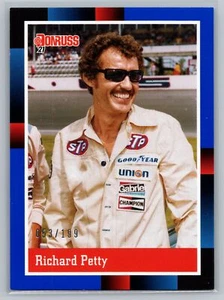 2021 Donruss Richard Petty Navy Blue #/199 #142 - Picture 1 of 2
