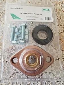 Wilo 3/4" Bronze Water Pump Flange Kit - Picture 1 of 3