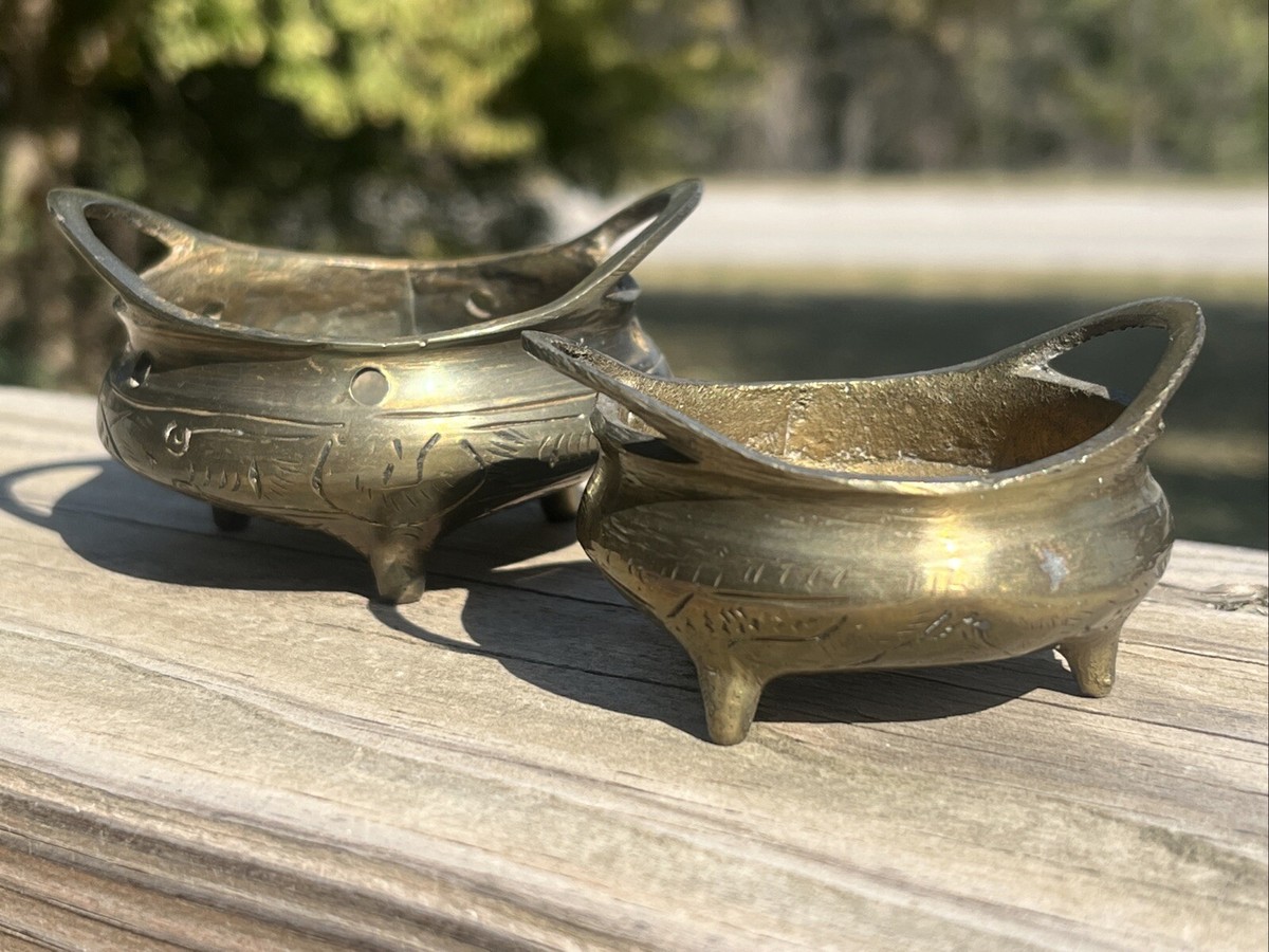 九龍香炉 風水金属製アンティーク骨董品